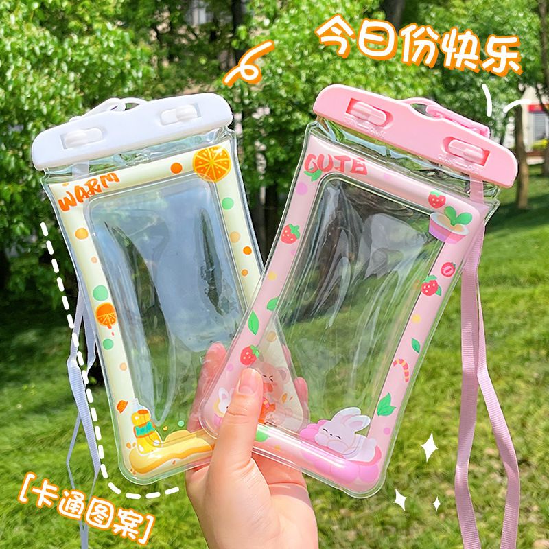 手机防水袋气囊可触屏手机套