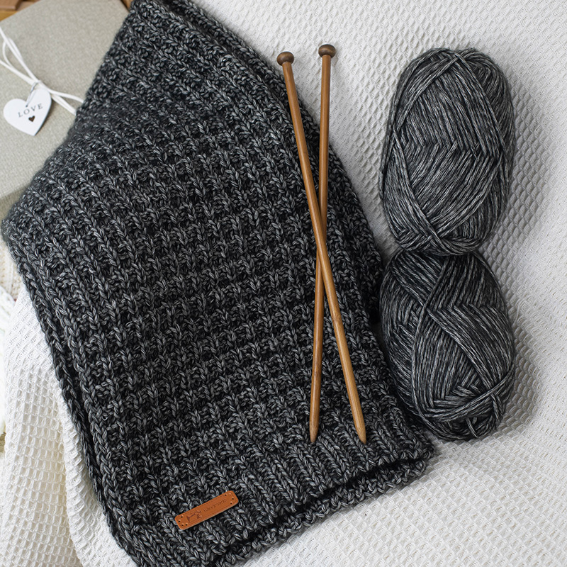 送教程围巾毛线手工diy材料包