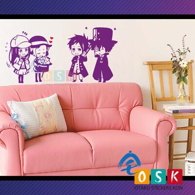 冰菓 Q萌版 套装 墙贴 千反田惠瑠 折木奉太郎 墙贴 车贴玻璃贴