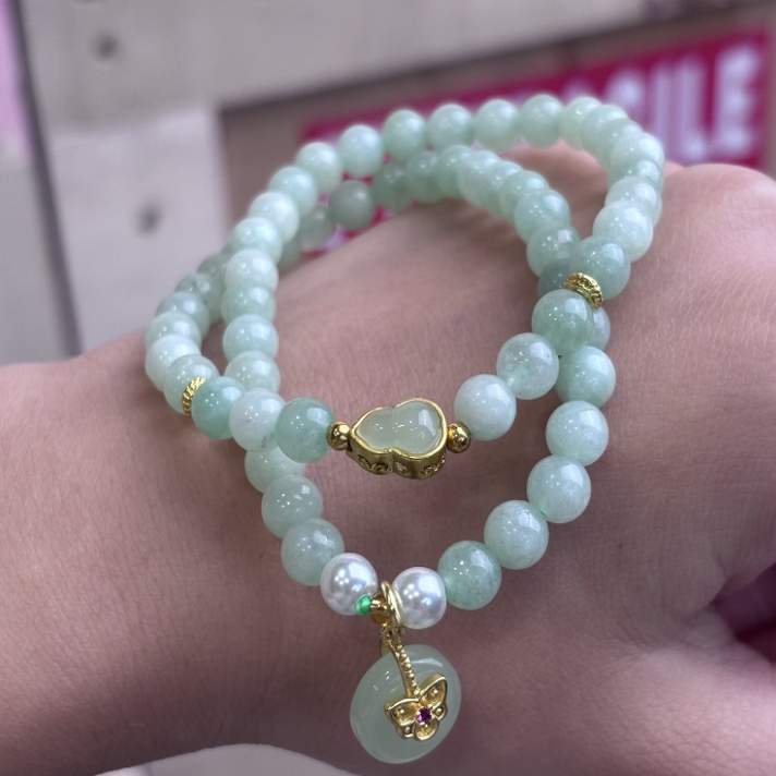 S1369-转运葫芦双圈手串