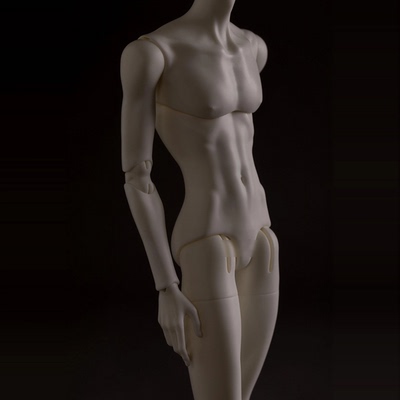 DollZone 45CM特四BJD娃4分男体DZ素体配身配体狗狗体