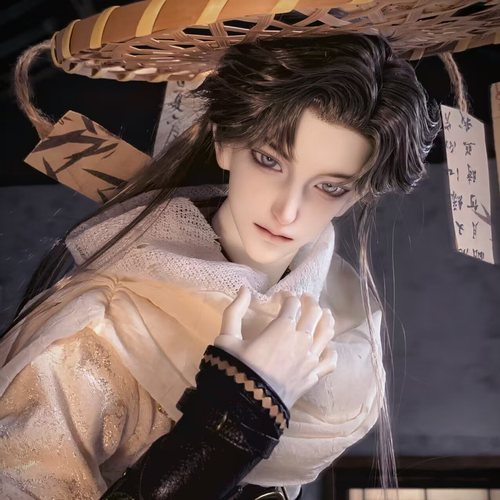 75壮叔浮白单头bjd娃头GAGAE娃头fatestarsdoll素头树脂BJD
