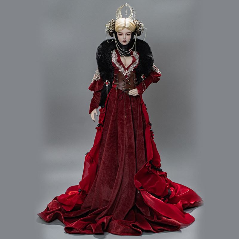 Ringdoll戒之人形大女卡米拉宫廷长裙礼服官服bjd娃衣RD