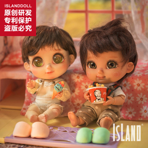 岛社bjd娃娃sd小馋包背带裤