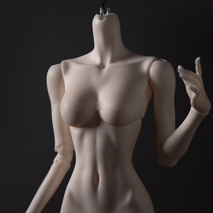 DollZone特四灵猫体43CMBJD娃娃4分女体通贩DZ素体配体小喵汪