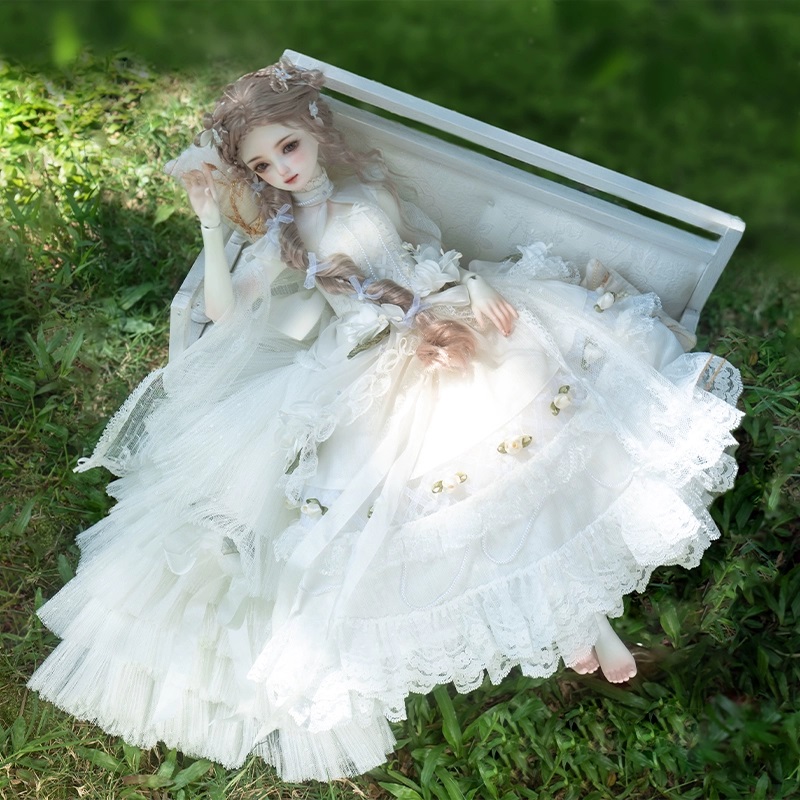 BJD-cd娃衣42YF-G016桔梗·利娅Leah官服装sd全套衣服洋装Lolita