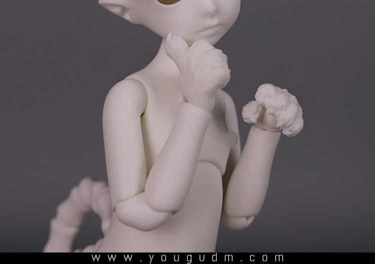 bjd幽谷1/6猫爪H6-04手型sd娃同类正版配件六分兽版树脂