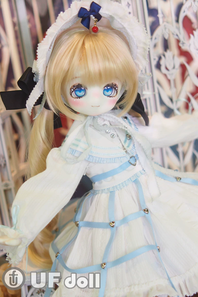 塑胶正版bjd娃娃ufdoll四分小糯
