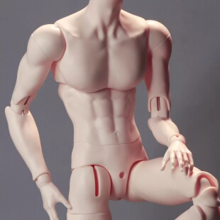 希望之石塑胶75壮叔初恋体素体BJD娃娃配身单体3分小喵汪SOH DOLL