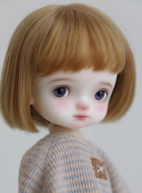 bjd饼干3插6自制头森林大兔叽3分bjd卡通6分小喵汪1/3