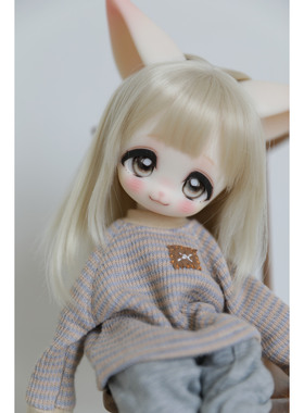 bjd菲菲3插6自制头森林大兔叽3分bjd狐狸卡通6分小喵汪1/3