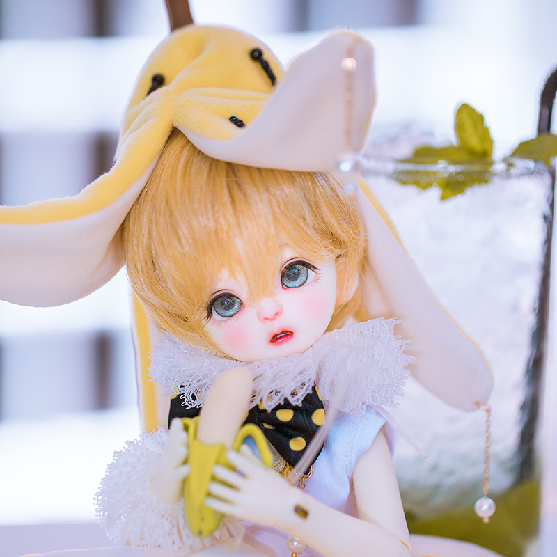85折送官妆天使小怪 天使体小布丁pudding6分关节可动树脂BJD娃娃