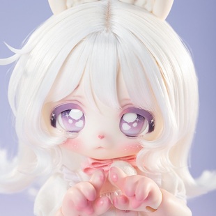 【拍精分店】糖果星系 兔兔雪饼车厘子体六分pvc裸娃三插六小喵汪