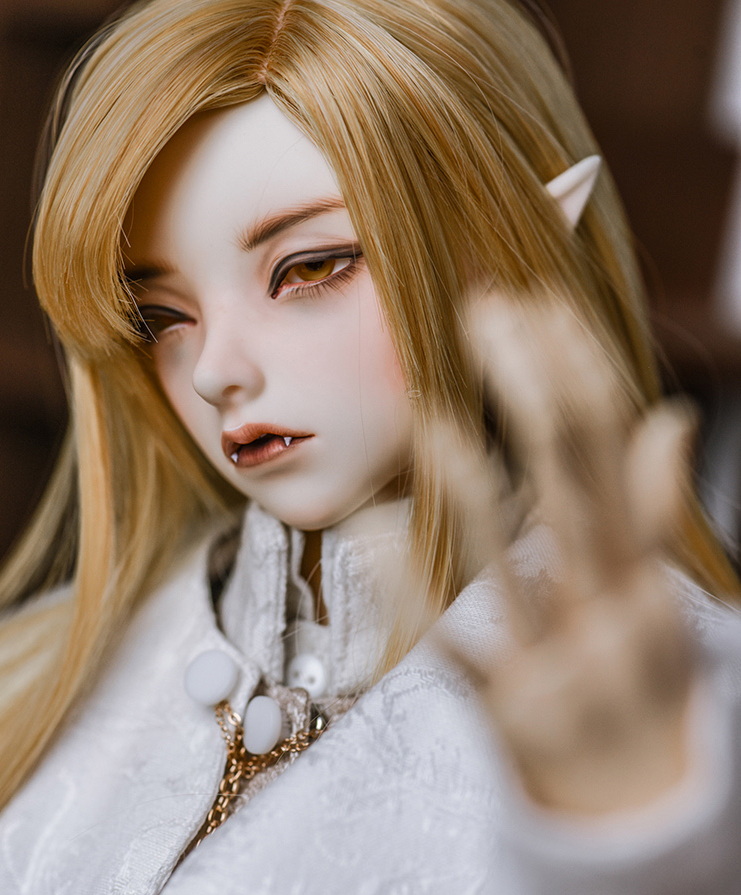 bjd-2d-68叔1/3男莱特Light（sd娃娃同类正版树脂）2ddoll三分