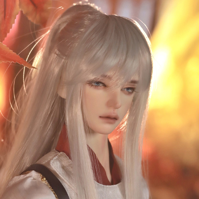 bjd-TD男72叔雪公子雪无痕1/3（sd娃娃三分古风全套眠眼开眼素头
