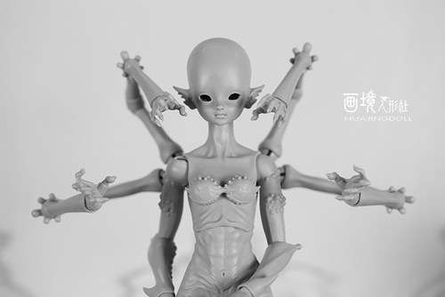【展示】bjd画境1/6特体-蟹妖˜紫衣~素体/单体/身体