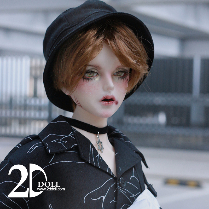 bjd-2d叔68男 奥利Orley（sd娃娃同类正版树脂）1/3关节人形三分