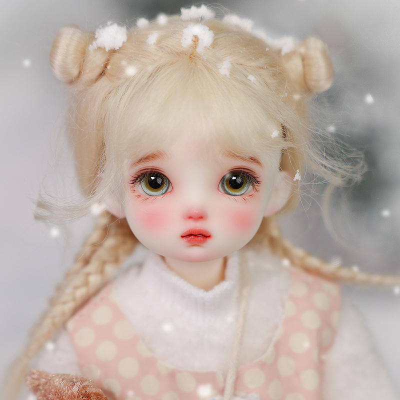 bjd黑曜石1/6女绒绒sd娃娃