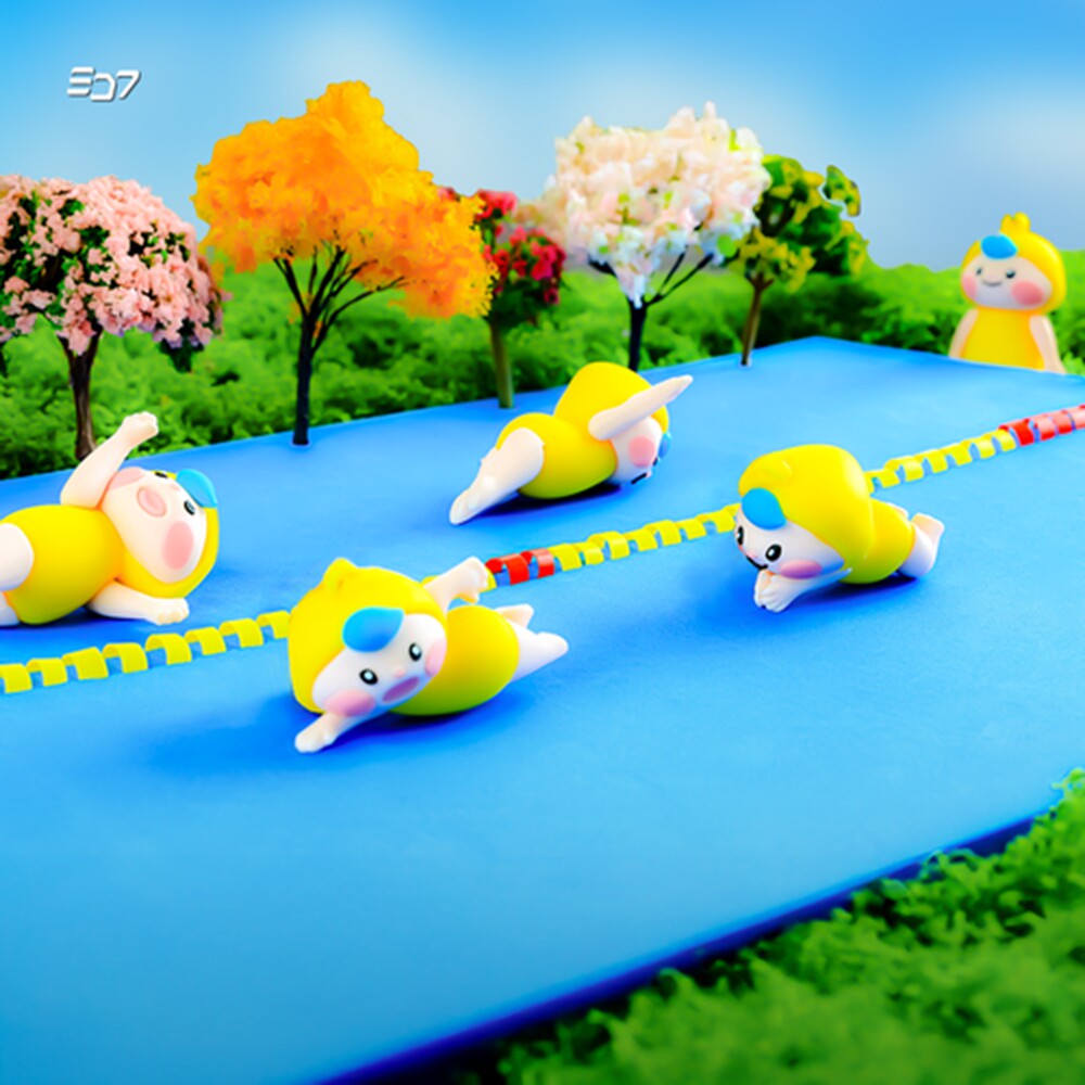 SD个性游泳专用包挂饰游泳双肩包挂坠游泳装备收纳包装饰卡通装饰