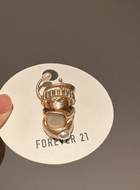 FOREVER21正品折扣清仓金属戒指