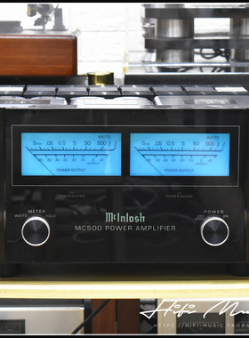 二手原装美国进口McIntosh/麦景图  MC500发烧大功率后级功放220V