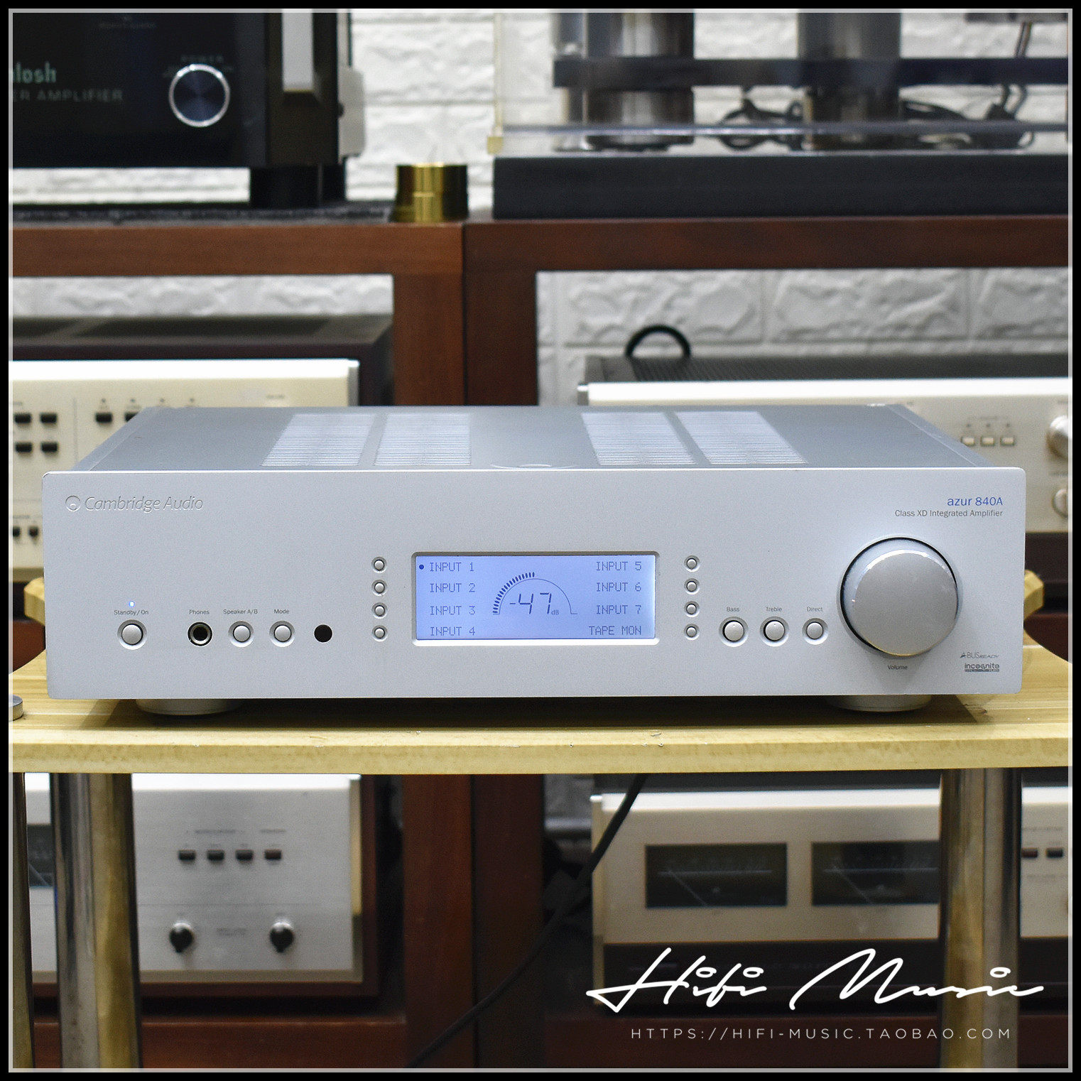 二手原装英国进口 Cambridge adio/剑桥 840a HIFI发烧合并功放