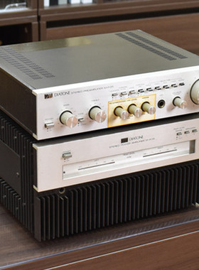 二手原装日本大通/DIATONE M-P05 M-AD5旗舰发烧前后级功放机100V
