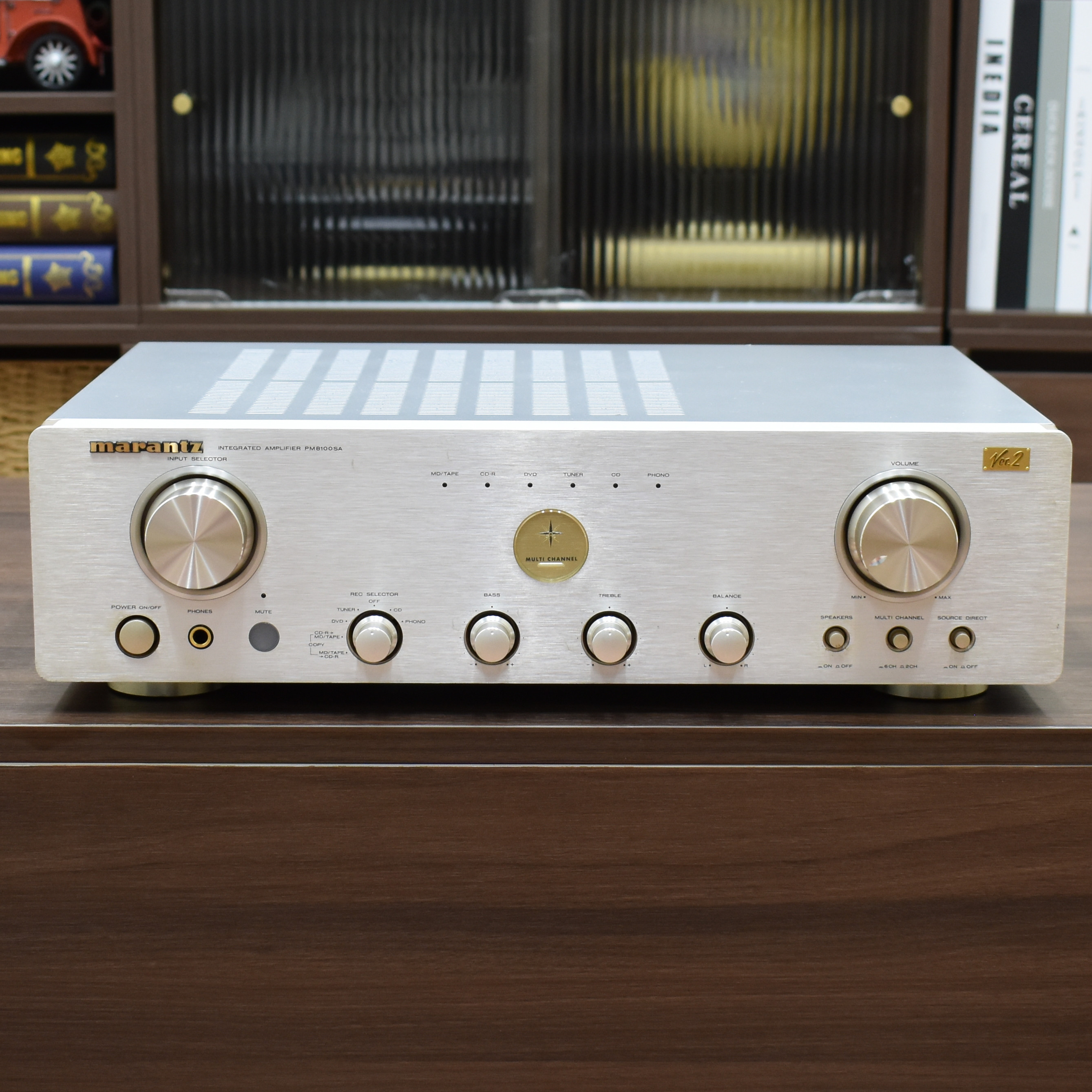 原装日本MARANTZ/马兰士PM-8100SA V2金色 发烧HIFI家用功放