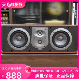 二手原装美国JBL ES25C家庭影院发烧高保真中置音箱正品双4寸喇叭