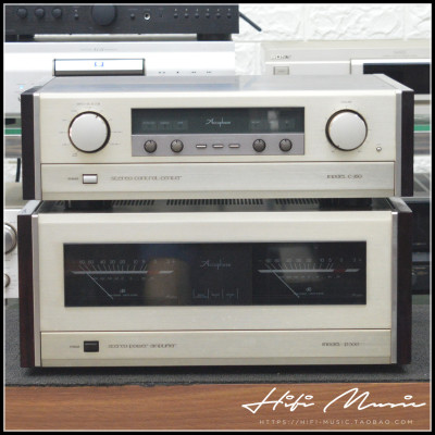 二手原装日本进口 Accuphase/金嗓子C-260/P-500  HIFI发烧前后级