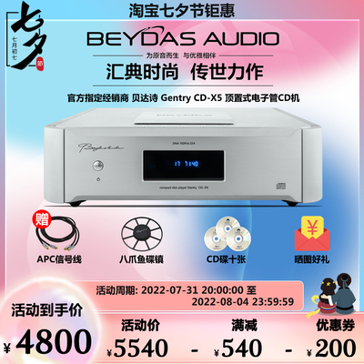 Новые британские бейдас-беде стихи CD-X5 High-Fidline Hifi Home Gallbladder Pure CD Player Player