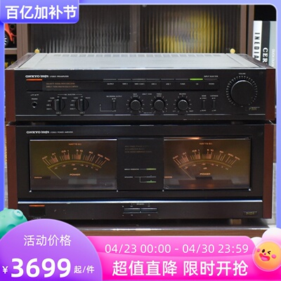 二手安桥P-304/M-504前后级功放