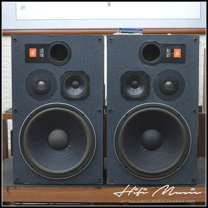 二手美国原装进口JBL4412A经典12寸 书架录音室监听发烧hifi音箱