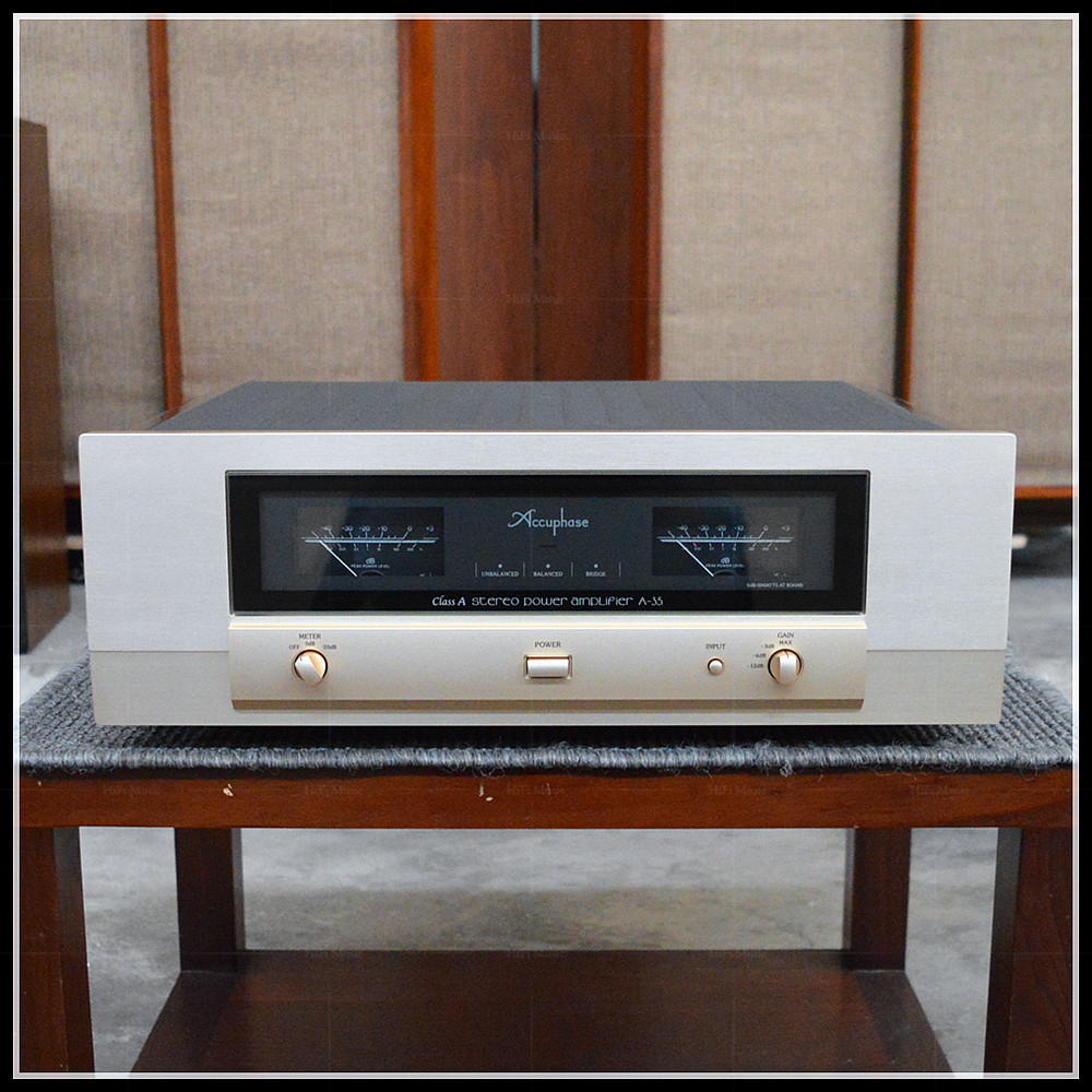 二手原装日本进口 Accuphase/金嗓子 A-35 HIFI发烧甲类后级 220v