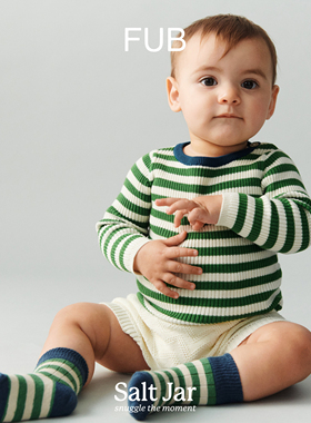 salt jar选品 2026fub春夏新品 baby纯棉短袖长袖包屁衣