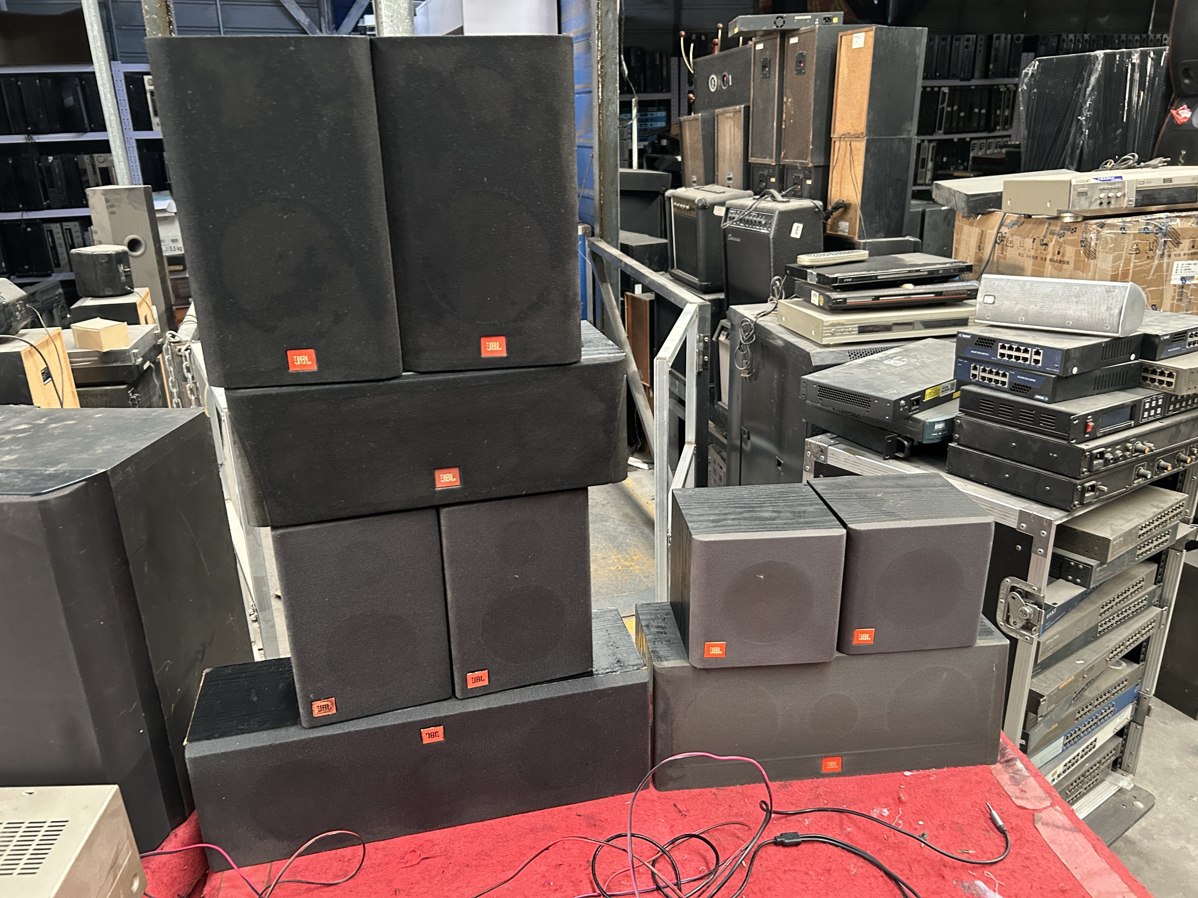 美国JBL M5 flix1  flix2原装进口环绕中值3套 功能正常 运费到付