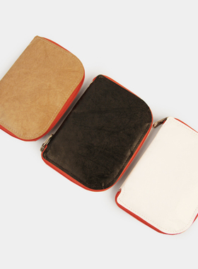 不纸如此 |原创个性泰维克纸 拉链零钱包03 多卡位零钱通用包