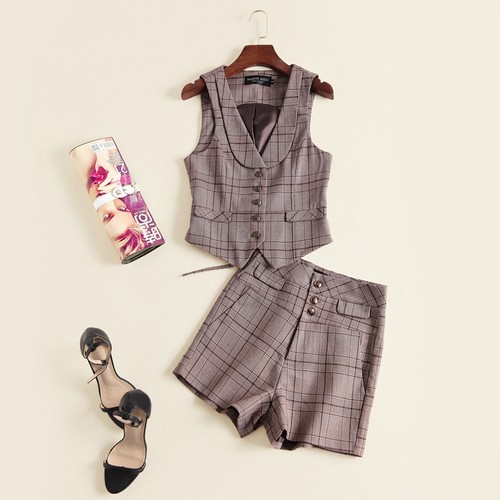 无袖薄款短款背心马夹马夹