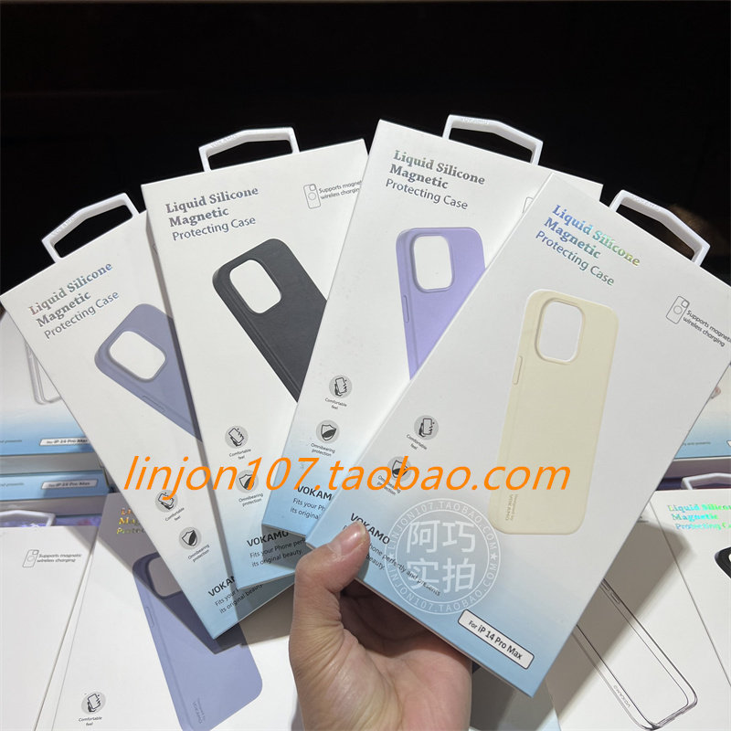 vokamo液态硅胶14promax手机壳图片