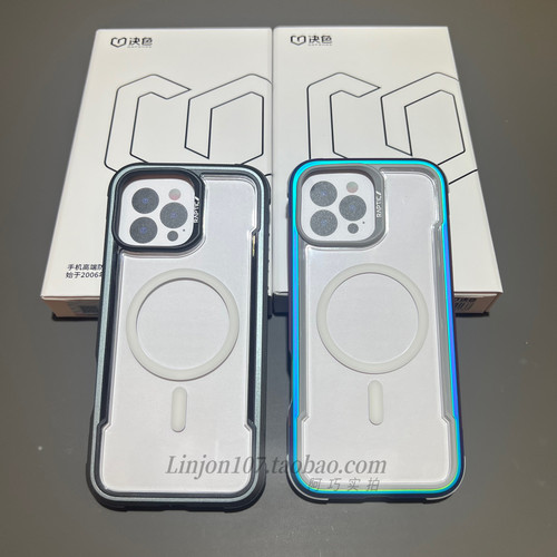 决色适用苹果16promax手机壳新款气囊防摔MagSafe磁吸充电16ProMax保护壳全包16合金防护高级RAPTIC系列