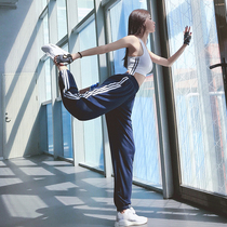 Loose sports pants women's leisure running lanterns pants closing leg binding Yoga Pants high waist slim fitness pants in autumn and winter