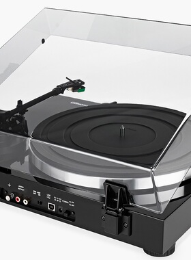 代理 德国 THORENS 多能士 TD-202 黑色钢琴漆 LP黑胶唱盘 唱机