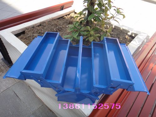 具箱 五金 加厚多功能单层双层三层铁制家用电工手提工具盒收纳