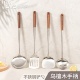 客满多锅铲304不锈钢乌檀木柄加厚长柄炒菜铲子勺子厨房厨具汤勺