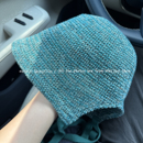 倪妮同款 黑色帽子日本大头围渔夫帽女系带百搭盆帽羊毛帽遮阳防晒