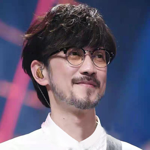 小刚周传雄同款眼镜韩版复古黑圆形小脸可配有度数近视眼镜框男潮