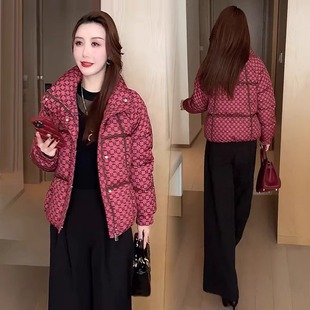 羽绒棉服女款2025新款冬季棉衣超好看的冬装厚外套洋气轻薄小棉袄