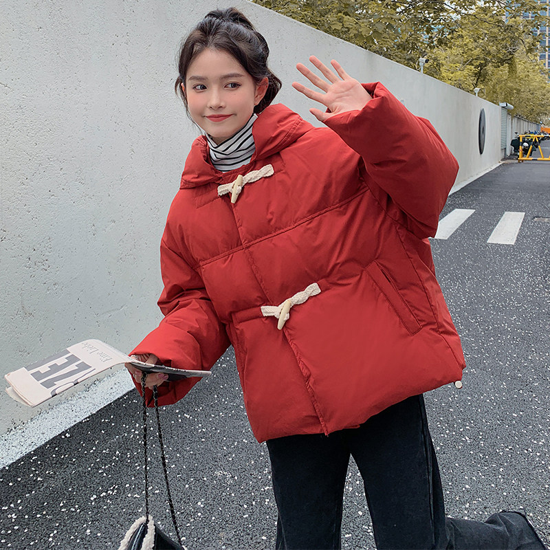 【新款现货】22年圣诞新年款小短款羽绒服229-8199-P225控358,女装羽绒服,浙宝229
