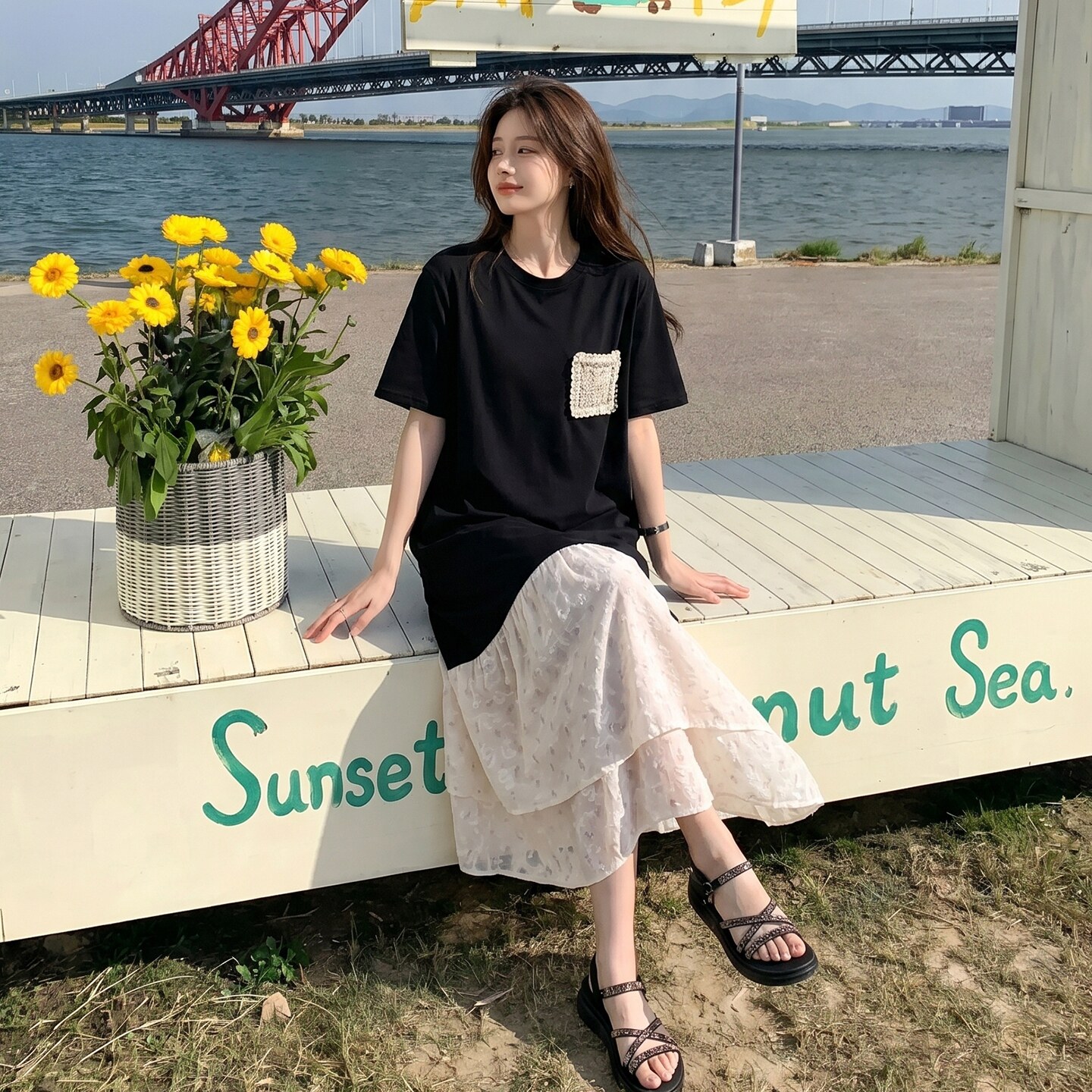 【大货出】连衣裙蛋糕裙2B175-8529-P140控228,女装连衣裙,浙宝229