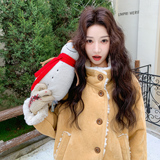 【大货】25年皮毛一体大货已出229-8473-P205控298，女装短外套，浙宝229